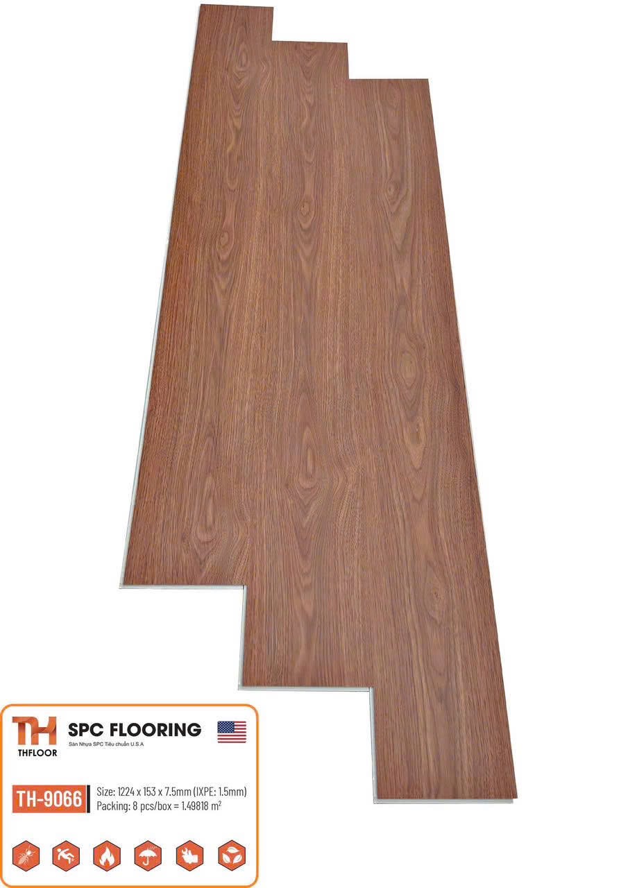 Sàn nhựa THfloor 7.5mm mã TH-9066