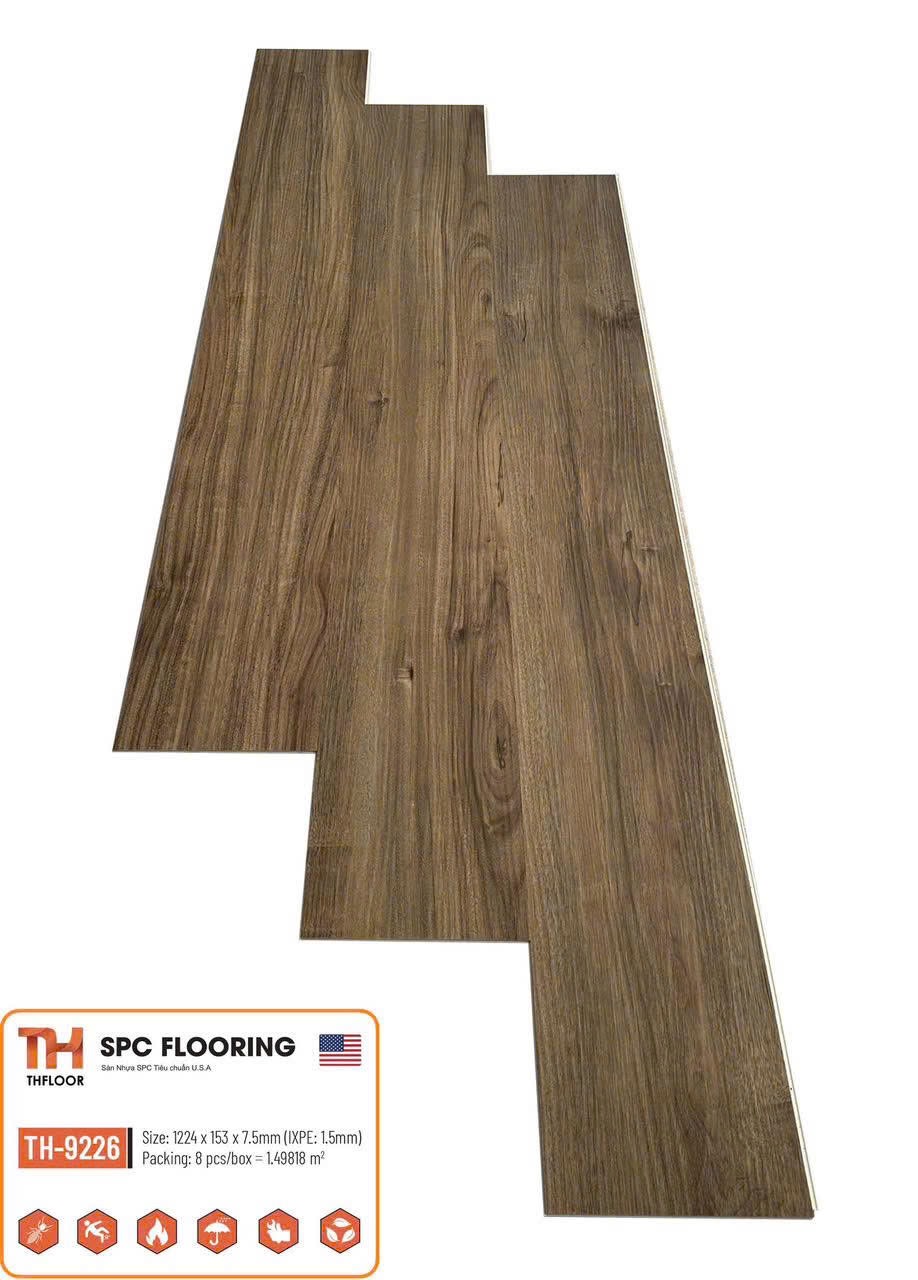Sàn nhựa THfloor 7.5mm mã TH-9226