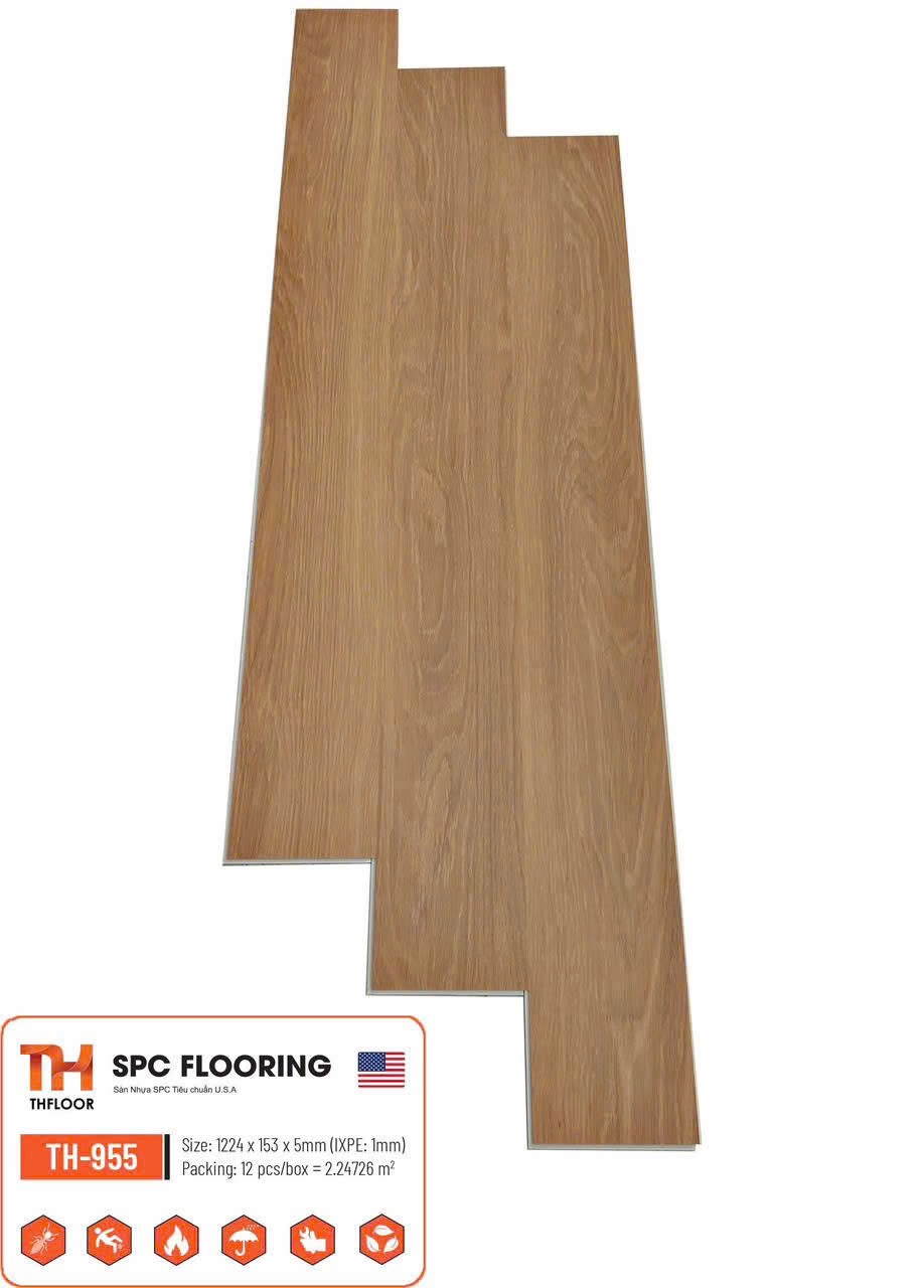 Sàn nhựa THfloor 5mm mã TH-955