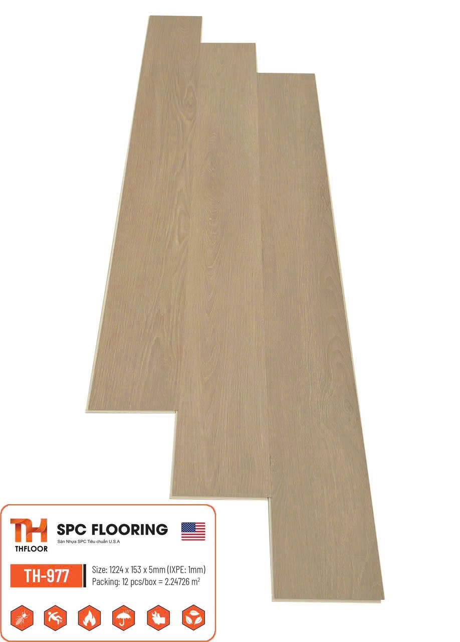 Sàn nhựa THfloor 5mm mã TH-977