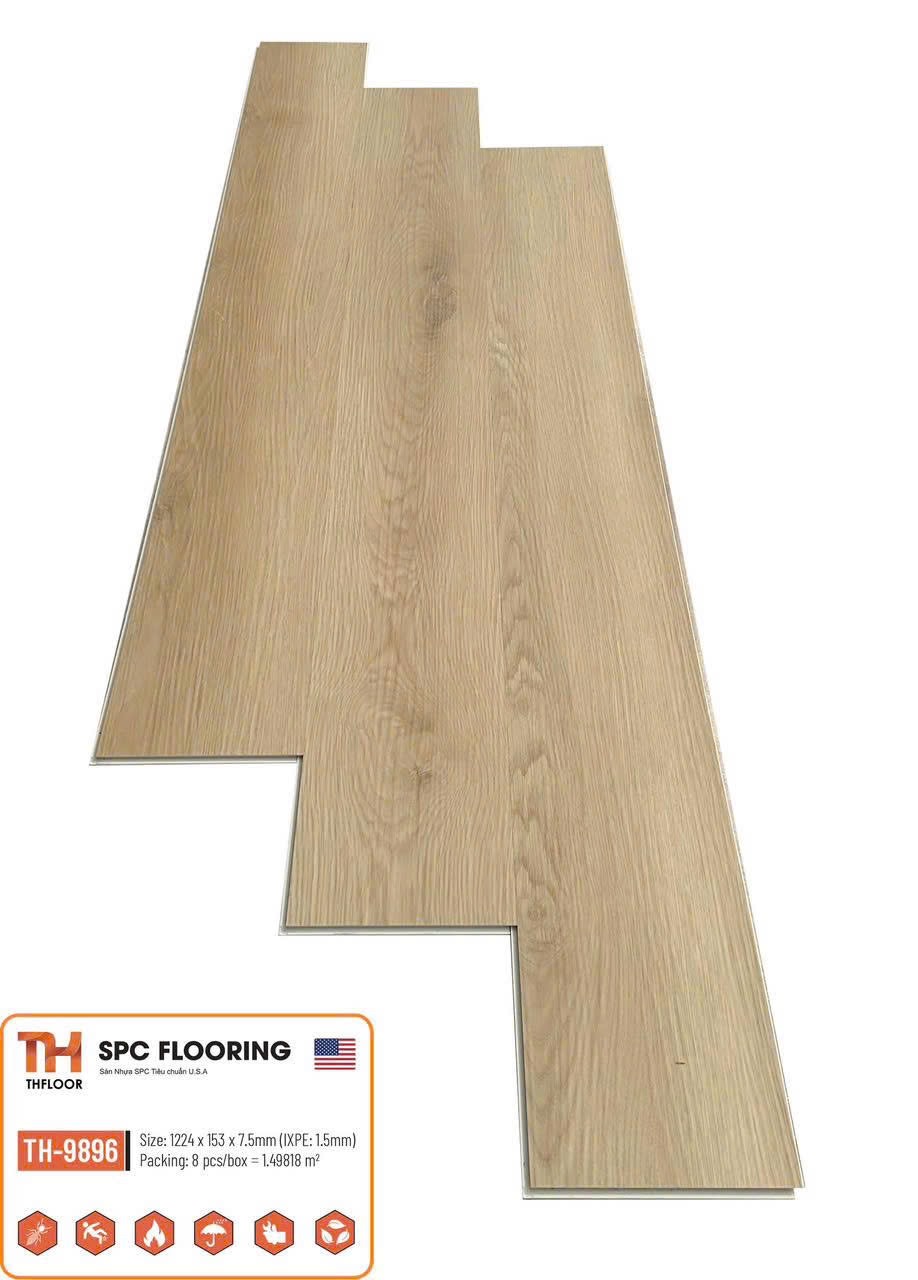 Sàn nhựa THfloor 7.5mm mã TH-9896