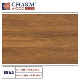 Sàn gỗ Charmwood cốt xanh 8mm mã E865