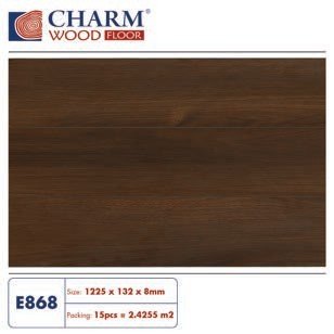 Sàn gỗ Charmwood cốt xanh 8mm mã E868