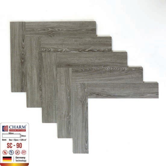 Sàn nhựa Charmwood SPC 6mm mã SC 90