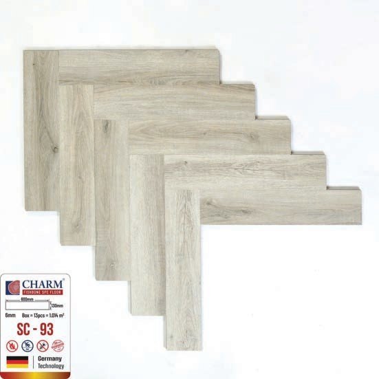 Sàn nhựa Charmwood SPC 6mm mã SC 93