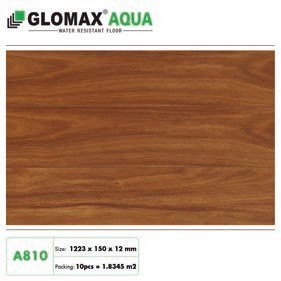 Sàn gỗ cốt xanh Glomax Aqua 12mm mã A811