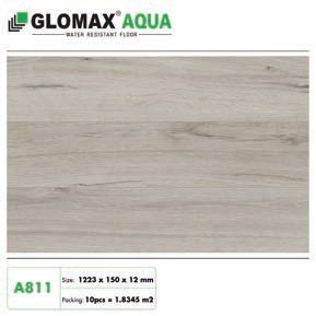 Sàn gỗ cốt xanh Glomax Aqua 12mm mã A812