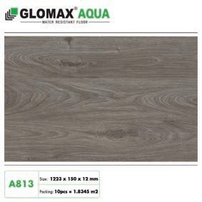 Sàn gỗ cốt xanh Glomax Aqua 12mm mã A814
