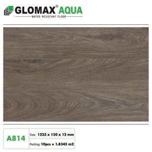 Sàn gỗ cốt xanh Glomax Aqua 12mm mã A816