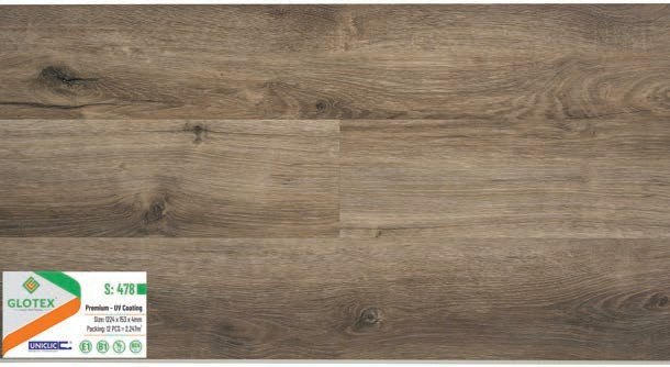 Sàn nhựa Glotex 4mm mã S478
