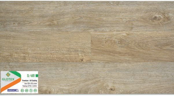 Sàn nhựa Glotex 4mm mã S481